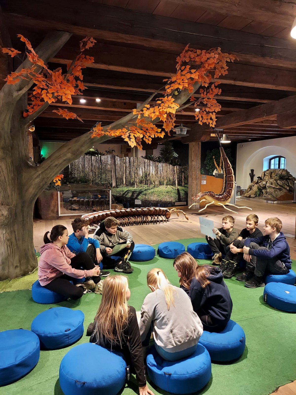 Exkurze 5.tříd do Pevnosti poznání v Olomouci